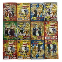 408 шт. Dragon Ball Super Ultra instinct Goku экшн-игрушки Фигурки часы в советском стиле коллекция карт игра