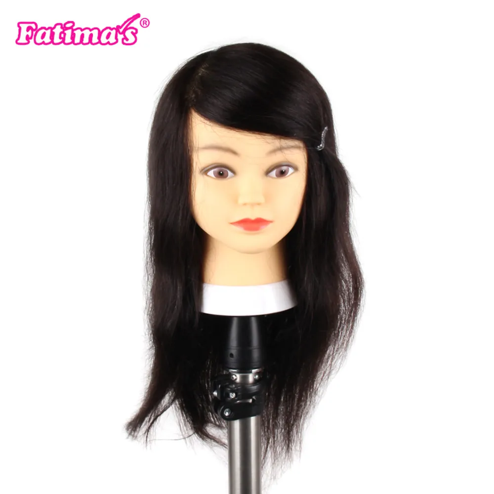 Mannequin Professional Hairdressing Training Heads 100 Human Hair Best