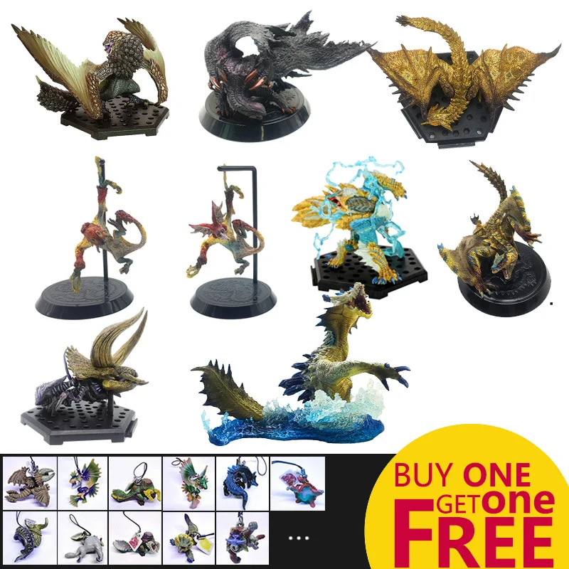 

MHW Game Monster Hunter World PVC Models Toy Collectible Dragon Monsters Action Figure Gifts