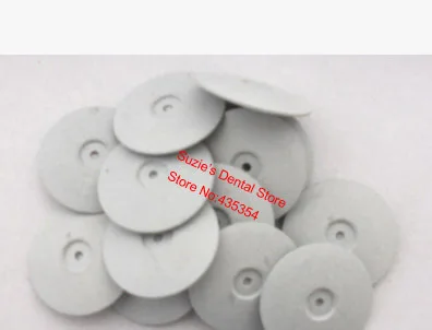 

100pcs Dental Lab Polishing Wheels Burs Silicone Polishers Disk Coarse Diameter 22mm Thickness 3.5mm