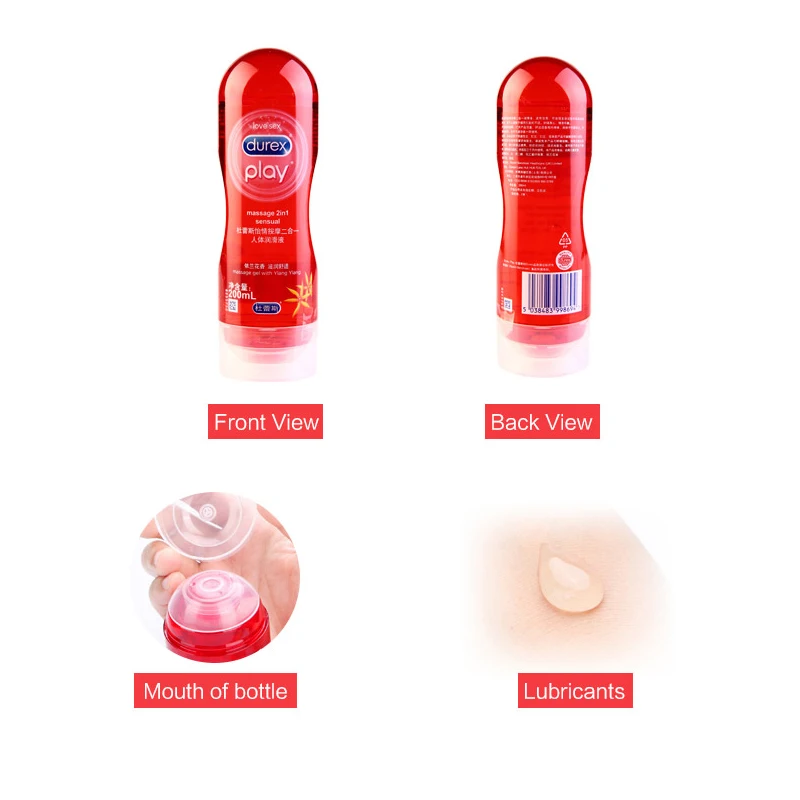 Смазка Durex секс массаж геев смазка водорастворимый гель Анальная для тела