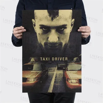 

The Taxi Driver Classic Retor Movie Poster Vintage Retro Decorative Wall Stickers Home Posters Art Bar Decor