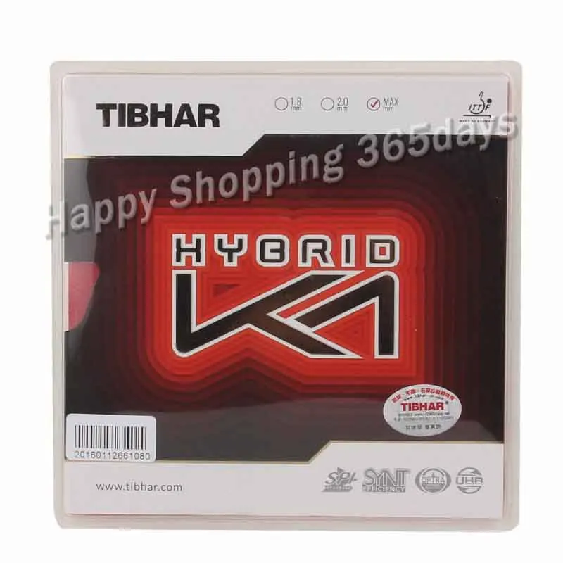 TIBHAR Table Tennis Rubber HYBRID K1 / K1 PLUS Sticky rubber Tension Sponge forehand offensive