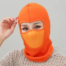 Зимние уличные Велоспорт Балаклава утолщенный шарф теплый бурелом головные уборы маска кашемир уход за кожей лица Защитная шляпа