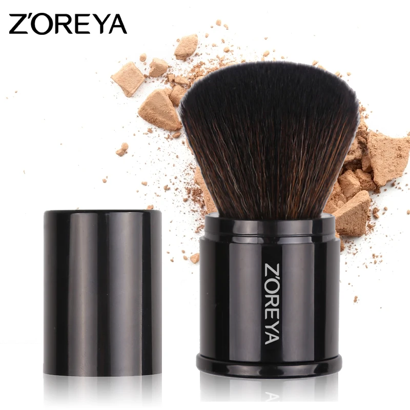 

Zoreya Brand New arrive 1piece Retractable make up brushes professional Makeup brushes set charpie bag cosmetics makeup Tool