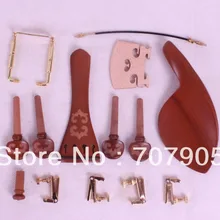 4/4 Скрипки части жилеткой-обманкой, тюнер колышек упор для подбородка, подгриф хвоста endpin мост# W7