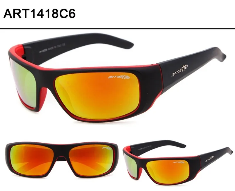1 With Box,8 Colors Fashion Coating Goggle Arnette Vintage Sunglasses MenWomen Sport Glasses Eyewear Gafas Oculos De Sol 6