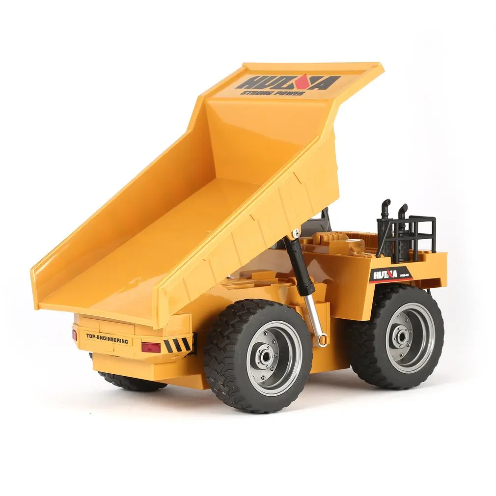 Лидер продаж! HUINA 1540 1/18 2 4G 6CH версия сплава вращение на 360 градусов RC грузовик