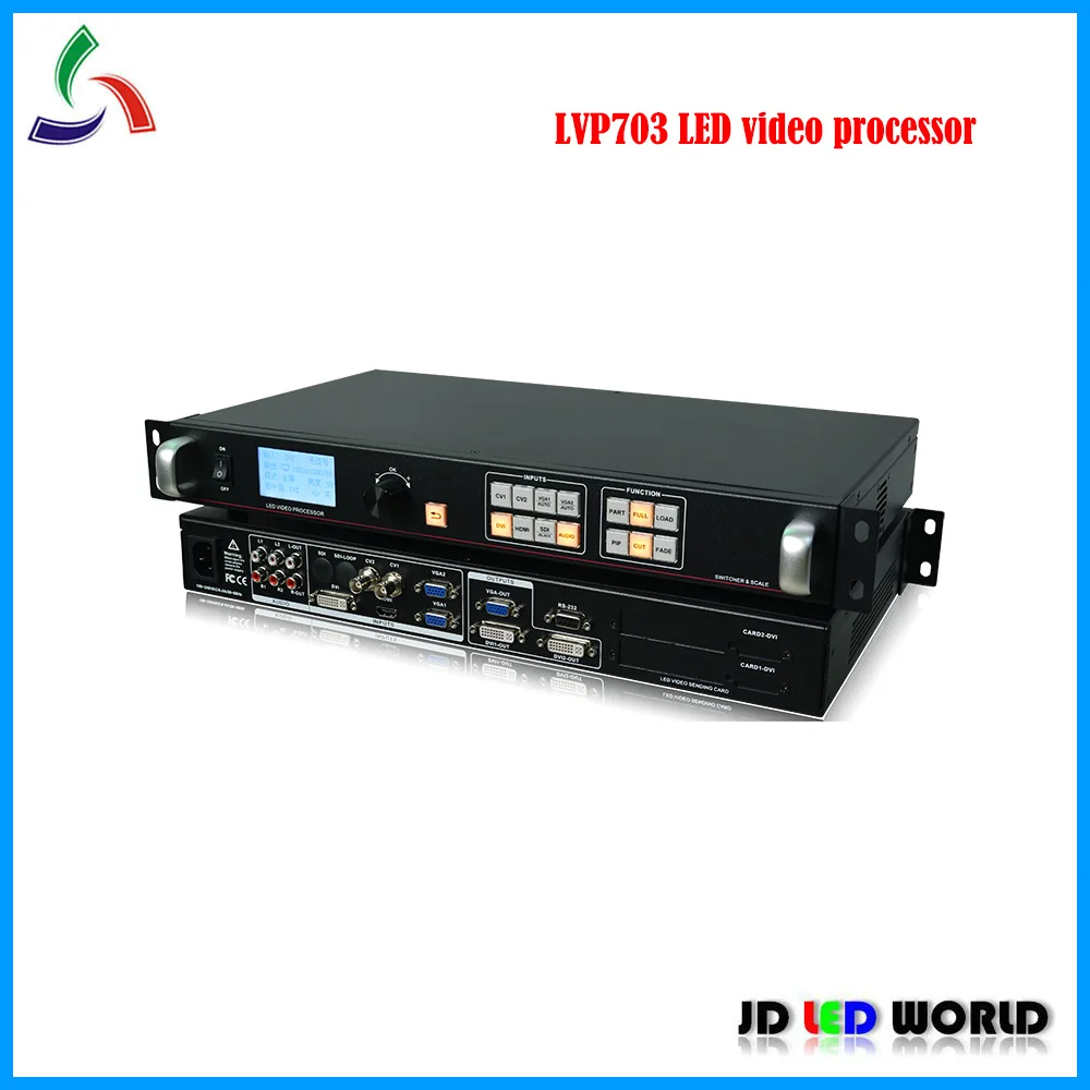 HUIDU LVP703 светодиодный видеопроцессор для светодиодной видеостены srceen работает с