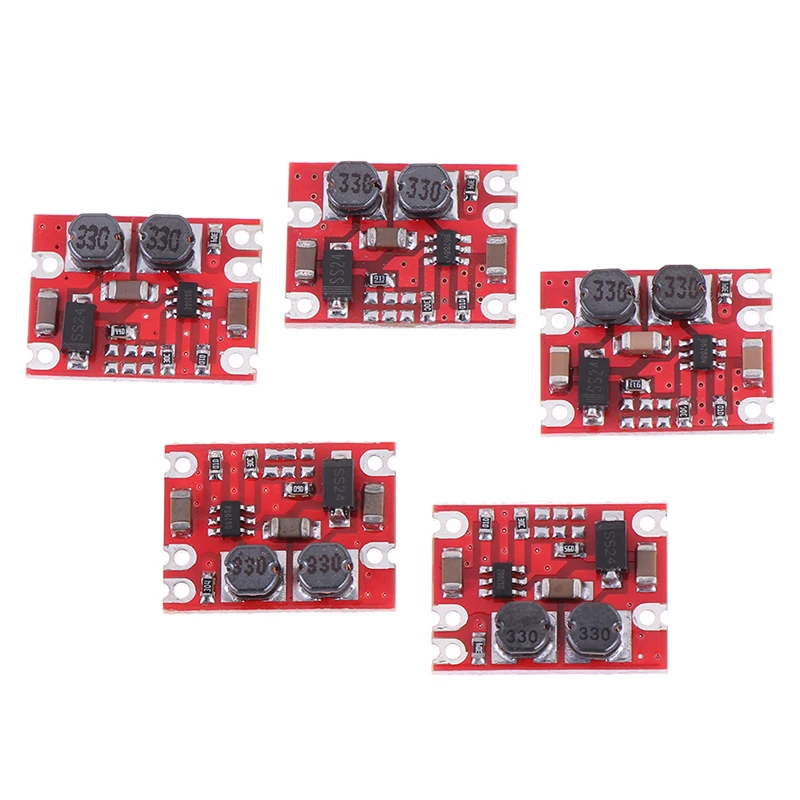 

S09 DC-DC Automatic Buck Boost Power Module Step Up and Down Board Input 3V-15V Output 3.3V/5V/4.2V/9V/12V Electronic DIY PCB