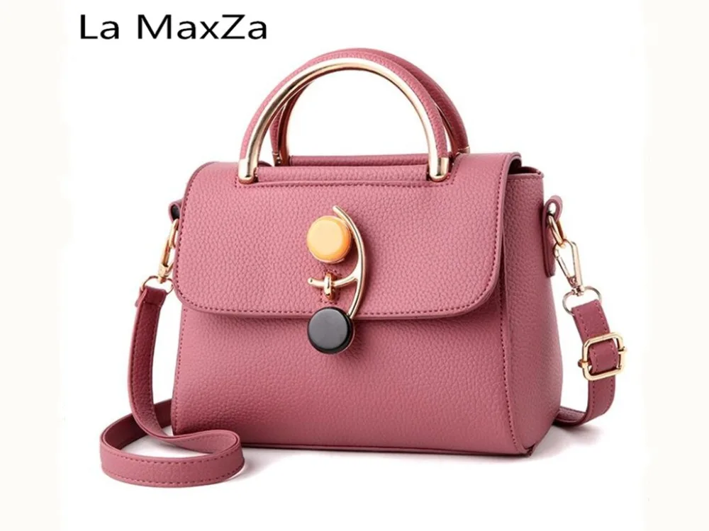 Koop La MaxZa 2018 zomer nieuwe golf diagonaal schouder kleine tas Koreaanse mode handtassen Messenger kleine vierkante tas