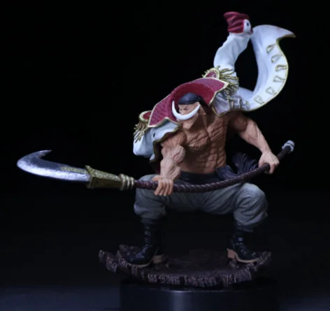 

B Golden white beard toy simulation model pirate GOLD theatre edition a reward B enjoy gold white beard box handle action figure