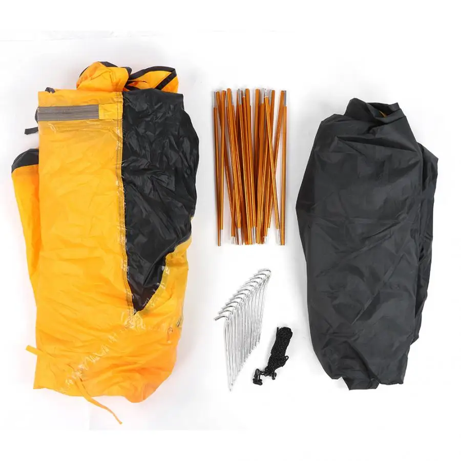 

2-Person Outdoor Camping Tent Waterproof Double Layer Tent For mountaineering Picnic Accessories