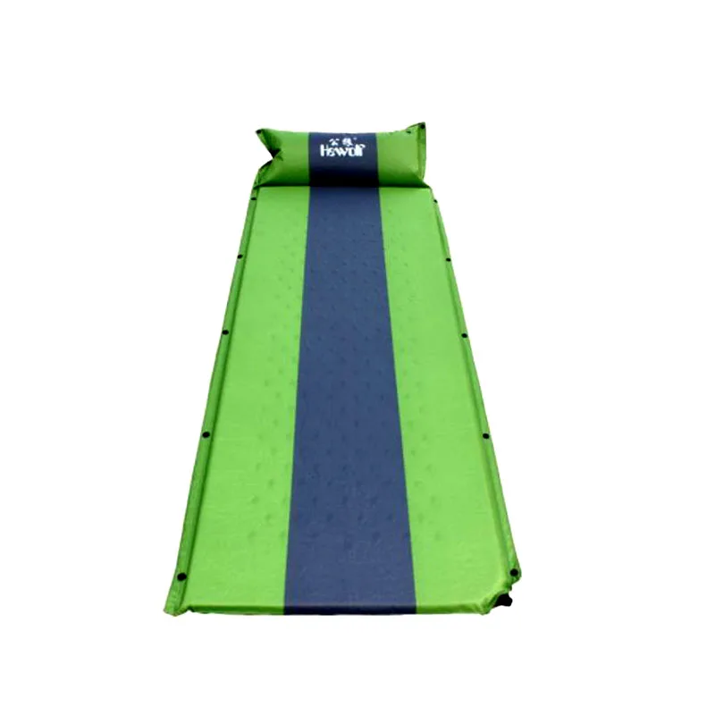 Outdoor automatic inflatable pads, camping supplies, 3cm memory sponge
