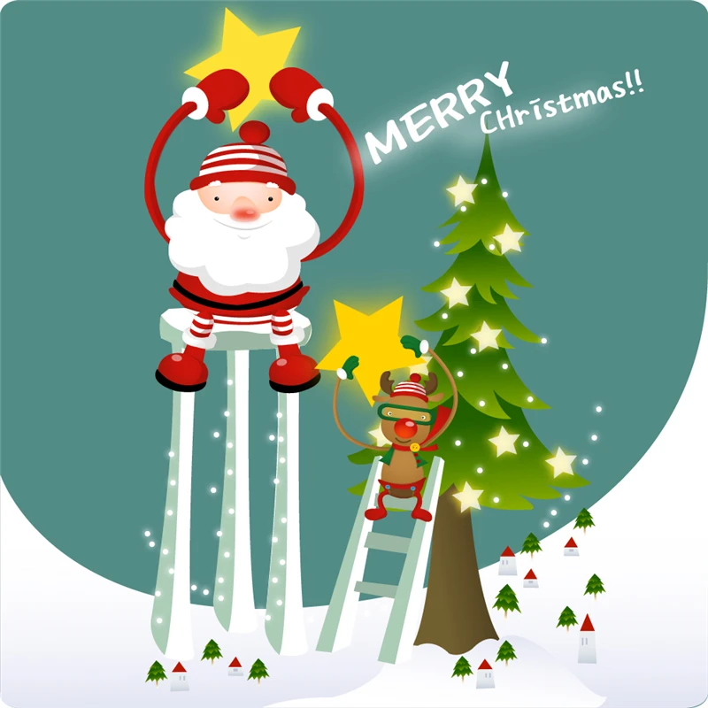 

InLoveArts Christmas Clear Stamps Metal Cutting Dies Scrapbooking Album Santa Deer Tree Rubber Stamp Die Cuts for Card Making
