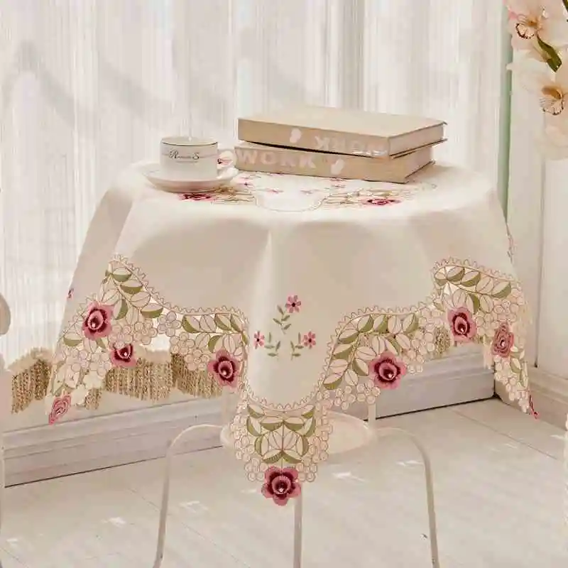 Cloth Lace Garden Continental Coffee Table Cloth
