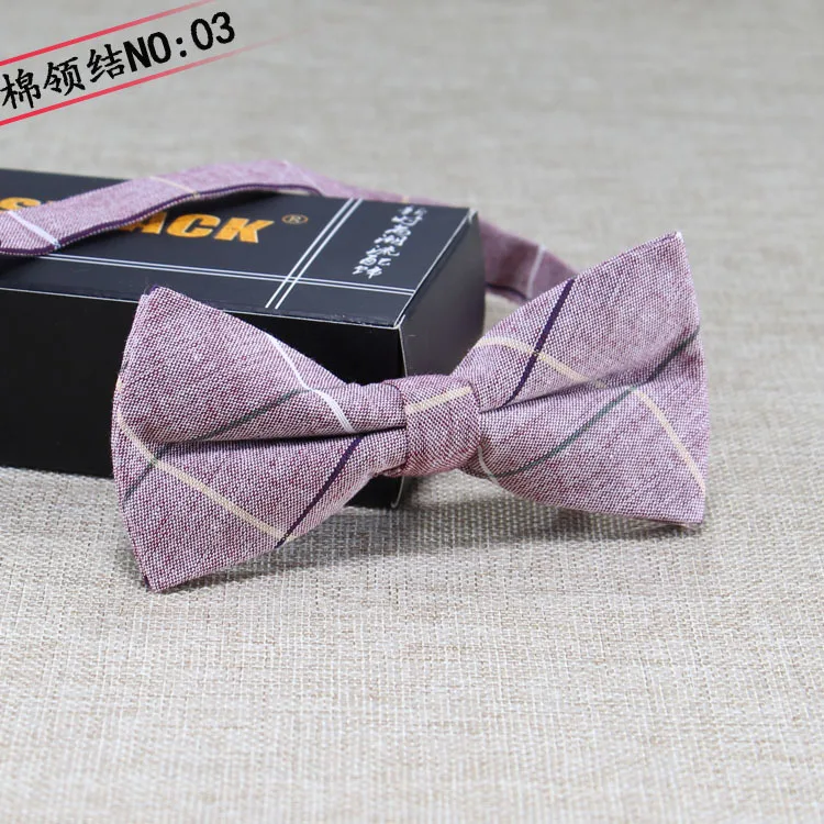2019 хлопчатобумажный галстук-бабочка Модный Полосатый декоративное украшение в виде бабочек узор смокинг дизайн; Разноцветные; Свадебная