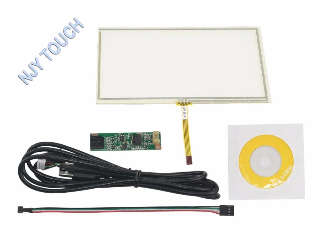 New 6.2 inch 4 Wire Resistive Touch Screen Panel Digitizer 150x90mm