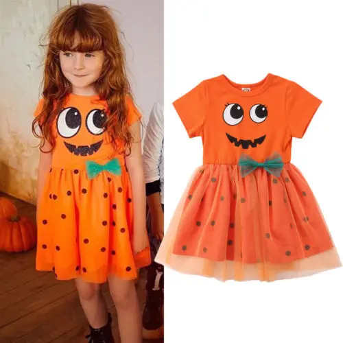 pumpkin dress baby