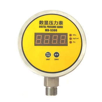 

Digital Pressure Gauge 0-10Kpa 0.5%FS 220VAC G1/2 Pump Pressure Controller 80mm Diameter 304SS Material MD-S300