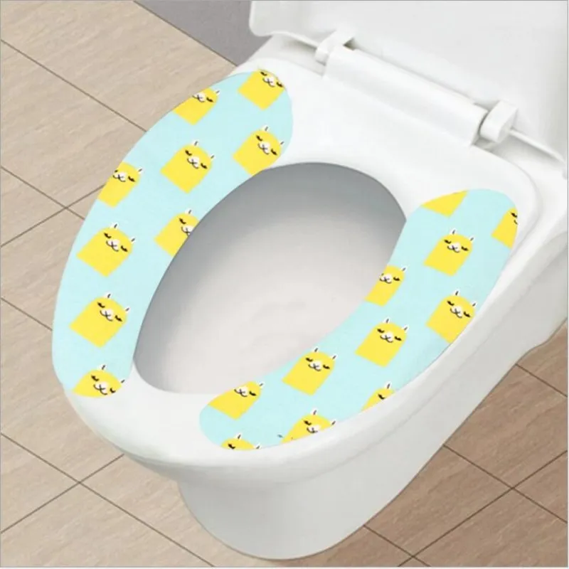 

Paste Toilet Pad Waterproof Cushion Pad Toilet Cover Autumn And Winter Wash Sit Toilet Cushion Toilet Stickers