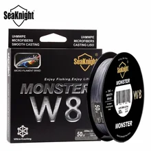 SeaKnight W8 300M Fishing Line 8 Strands Multifilament Fishing PE Line Strong Braided Wire 20LB 40LB 80LB 100LB