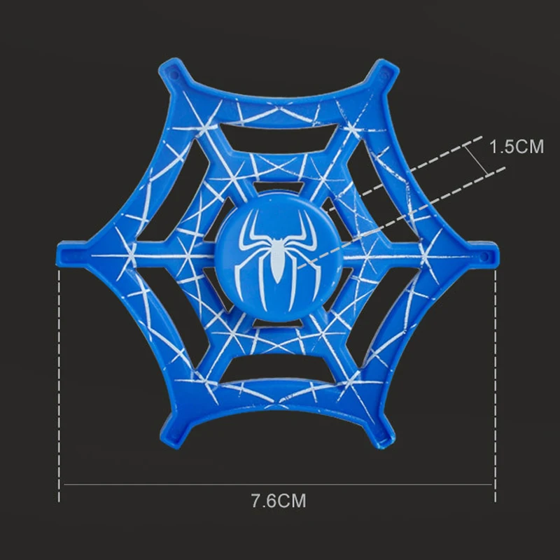 3 цвета стили Человек-паук Спиннер человек пластиковый ручной Спиннер керамический подшипник Спиннер для аутизма и СДВГ