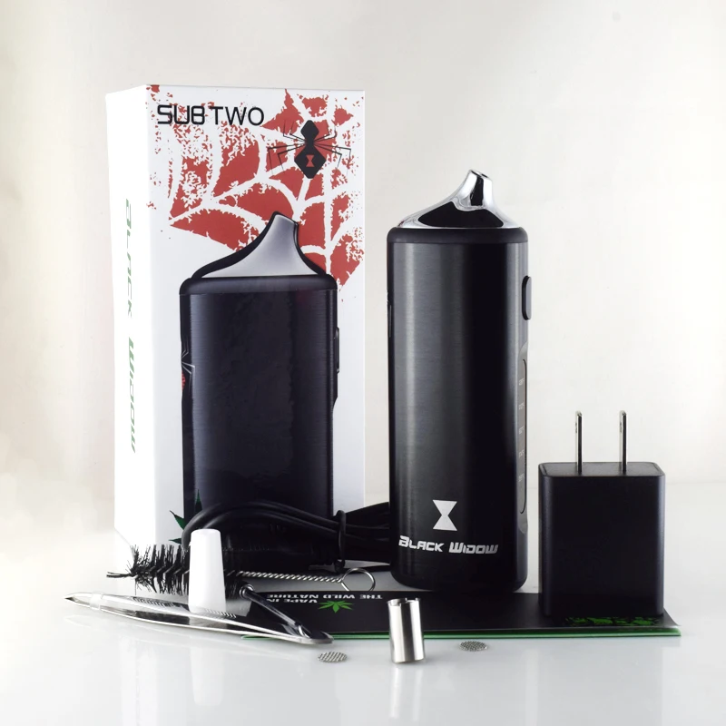 Dry Herb Vaporizer Original Kingtons Kit Black widow