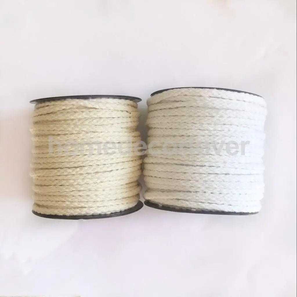 Multi-purpose Natural Twisted Cotton Rope Clothesline Rope Knitting Cord Crafts