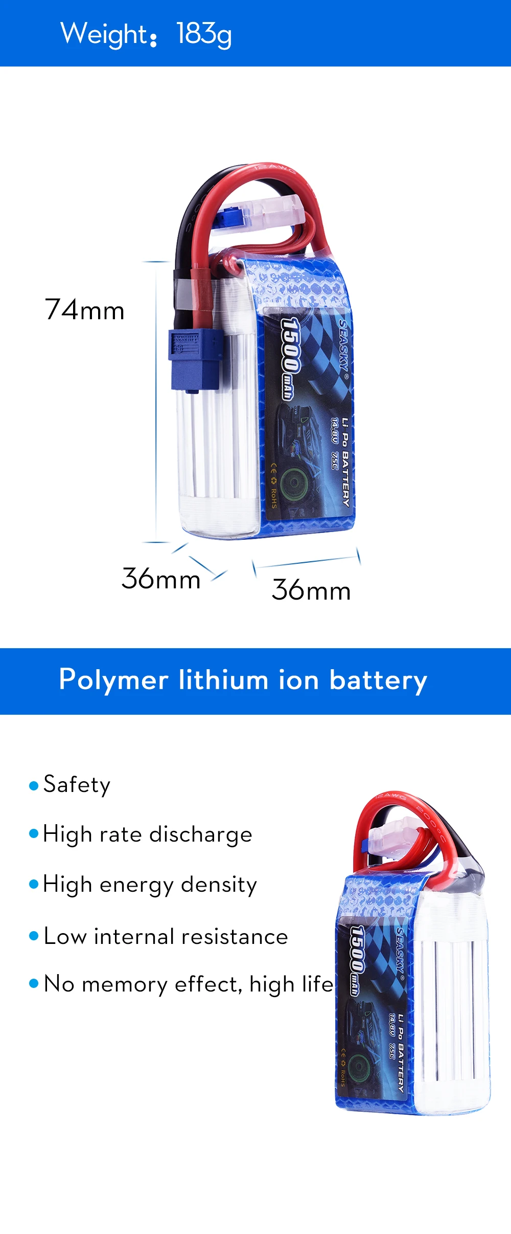 1500mAh 14.8V-2