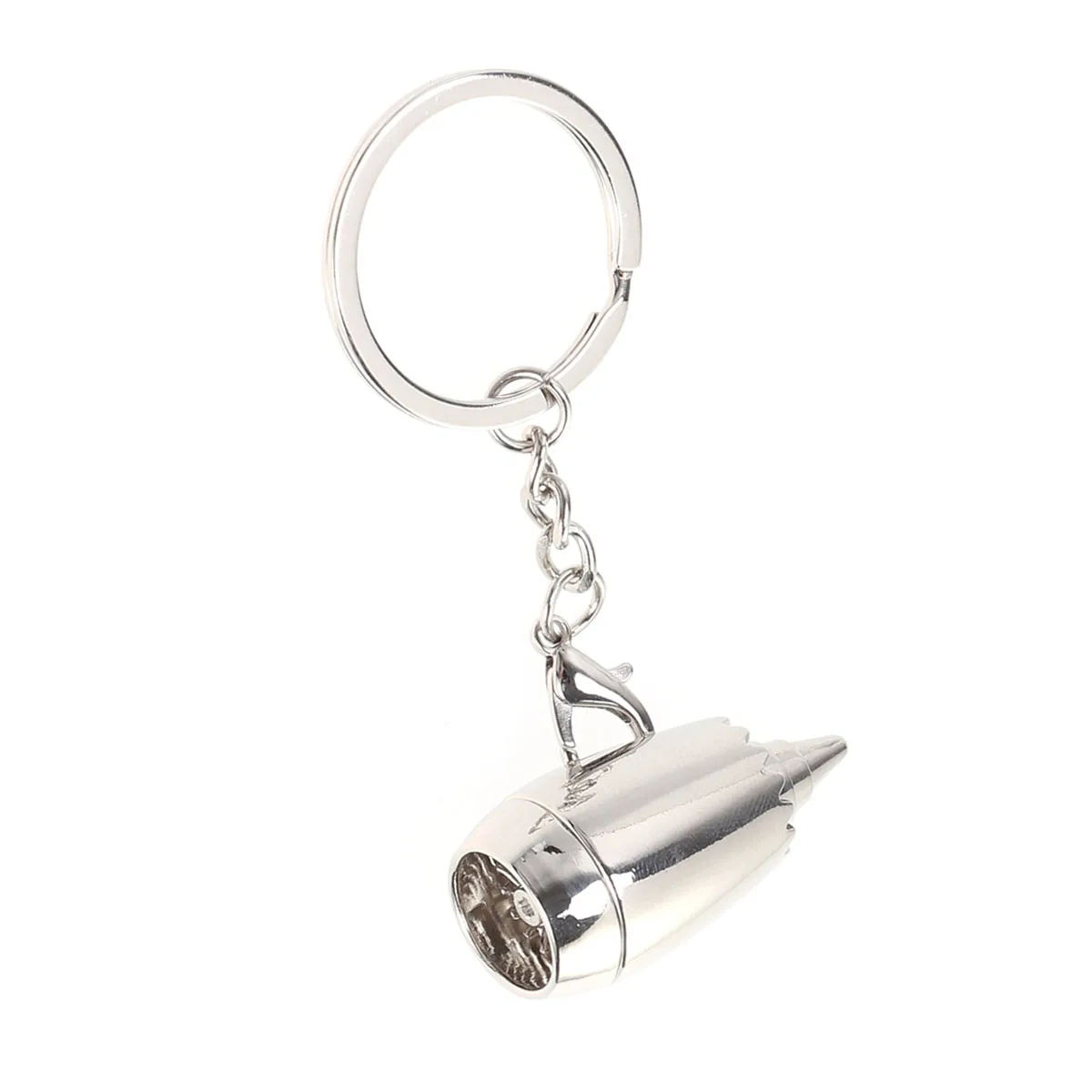 

1pc Airplane Engine Keychain Fashion Car Keyring Hanging Decoration Gift
