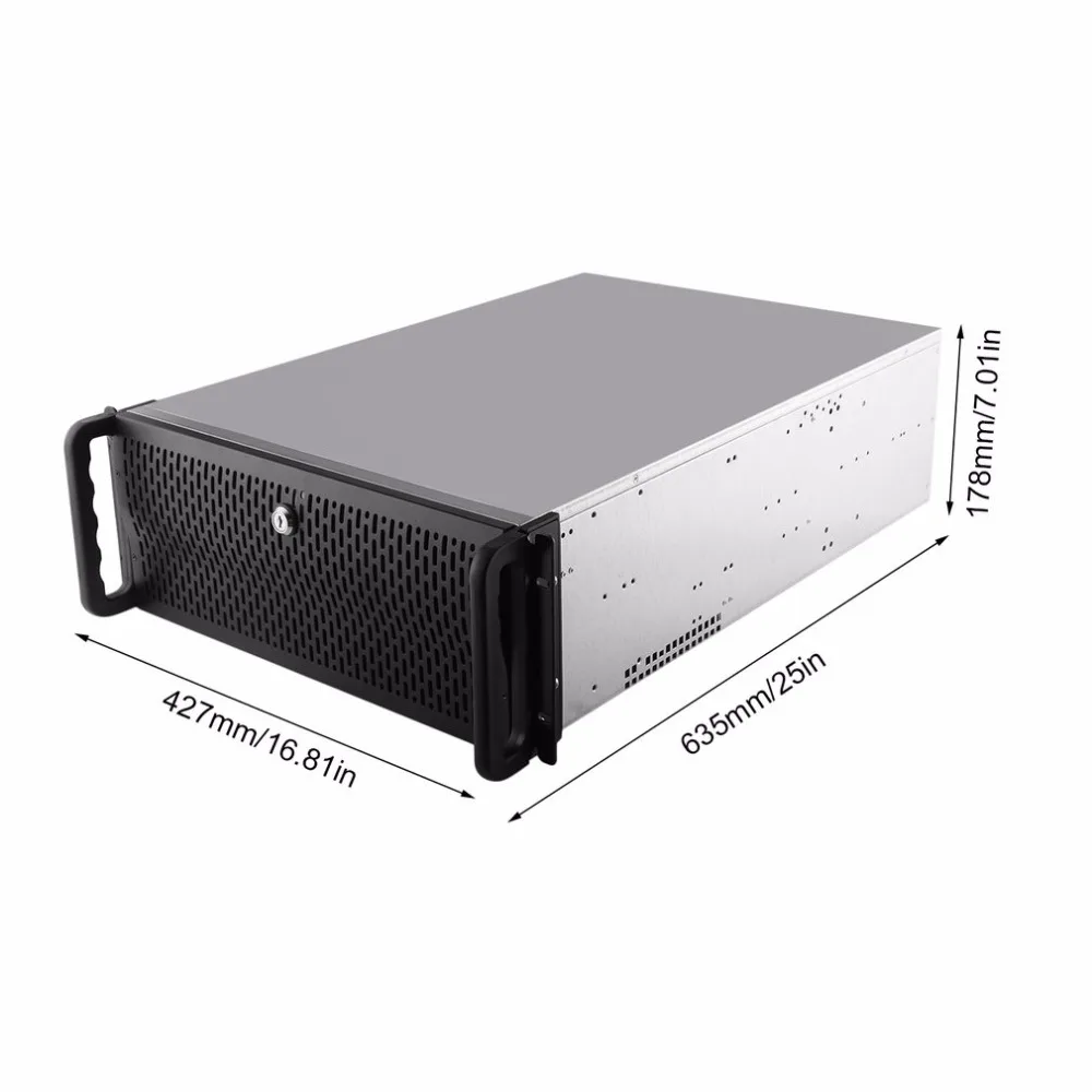 Open Air Mining Frame Rig Graphics Case GPU ATX Fit 6/8 Graphics Card Ethereum ETH ETC ZEC XMR 10 Fans With Lock