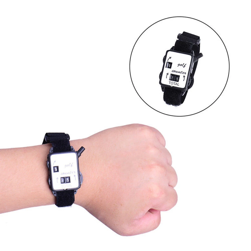 جولف السكتة الدماغية معصمه الميكانيكية في الهواء الطلق طلقة المحمولة قذفة دائم النتيجة حارس الرياضة نادي البسيطة ووتش نوع العداد