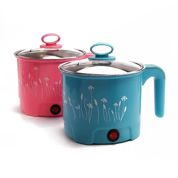 

1.5LMultiCookers Electric Skillet Noodles Rice Cooker Thermal Insulation Cooking Pot Pan Food Container WITH FREE GIFTS