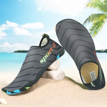 

Men Women Beach Shoes Outdoor Swimming Water Shoes Adult Unisex Flat Soft Seaside Walking yoga Shoes Greek Shoes