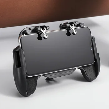 

3 In 1 H5 Mobile GamePad Cooler Cool Fan for IOS Android Phones Hand Grip Fire Aim Key for Mobile Phone Portable Gaming Joystick