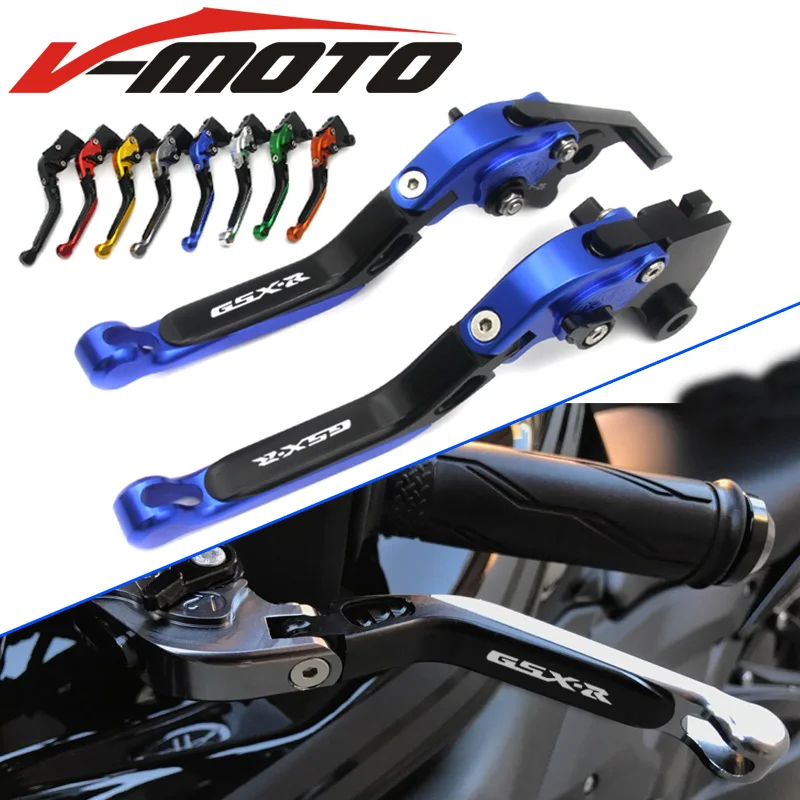 

For Suzuki GSX-R600 GSXR 600 1997-2003 GSX-R750 GSXR 750 1996-2003 K1 K2 K3 moto CNC Foldable Extendable brake&Clutch Levers
