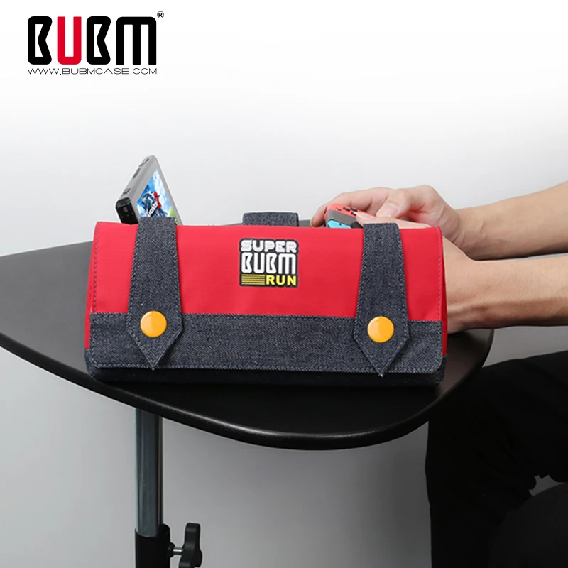 

BUMG for Nintend Switch Gamepad Carrying Case Storage Bag Travel Box for N-Switch Console Gamepads Accessories