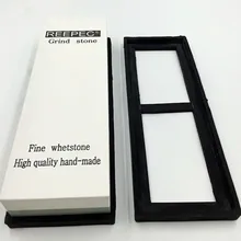 NUOTEN Marca Double Side Grit #4000 e #1000 pedra afiar Afiador de facas pedra de Amolar de Moagem Sistema de Afiação Profissional