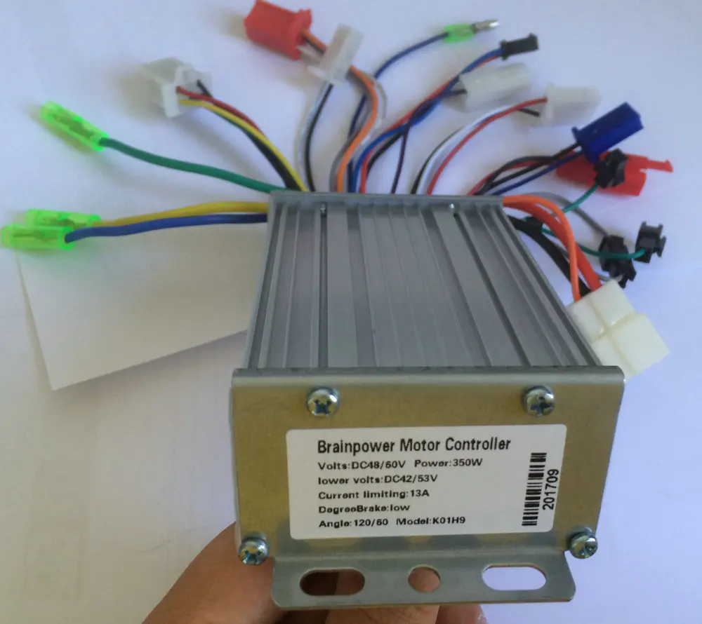 24v36v48v60V64V250w350w BLDC контроллер 6mosfet EBS тормоз для электрического велосипеда скутер MTB трехколесный велосипед ATV датчик или Бессенсорный двигатель