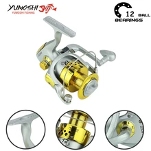 Yumoshi 12 подшипник катушка рыболовная SA2000-7000 спиннинг 5.5: 1 спининг фидер катушка для спиннинга подачи Карп спиннингом Shimano рыбалка для рыбалки все для рыбалки фидерной reel