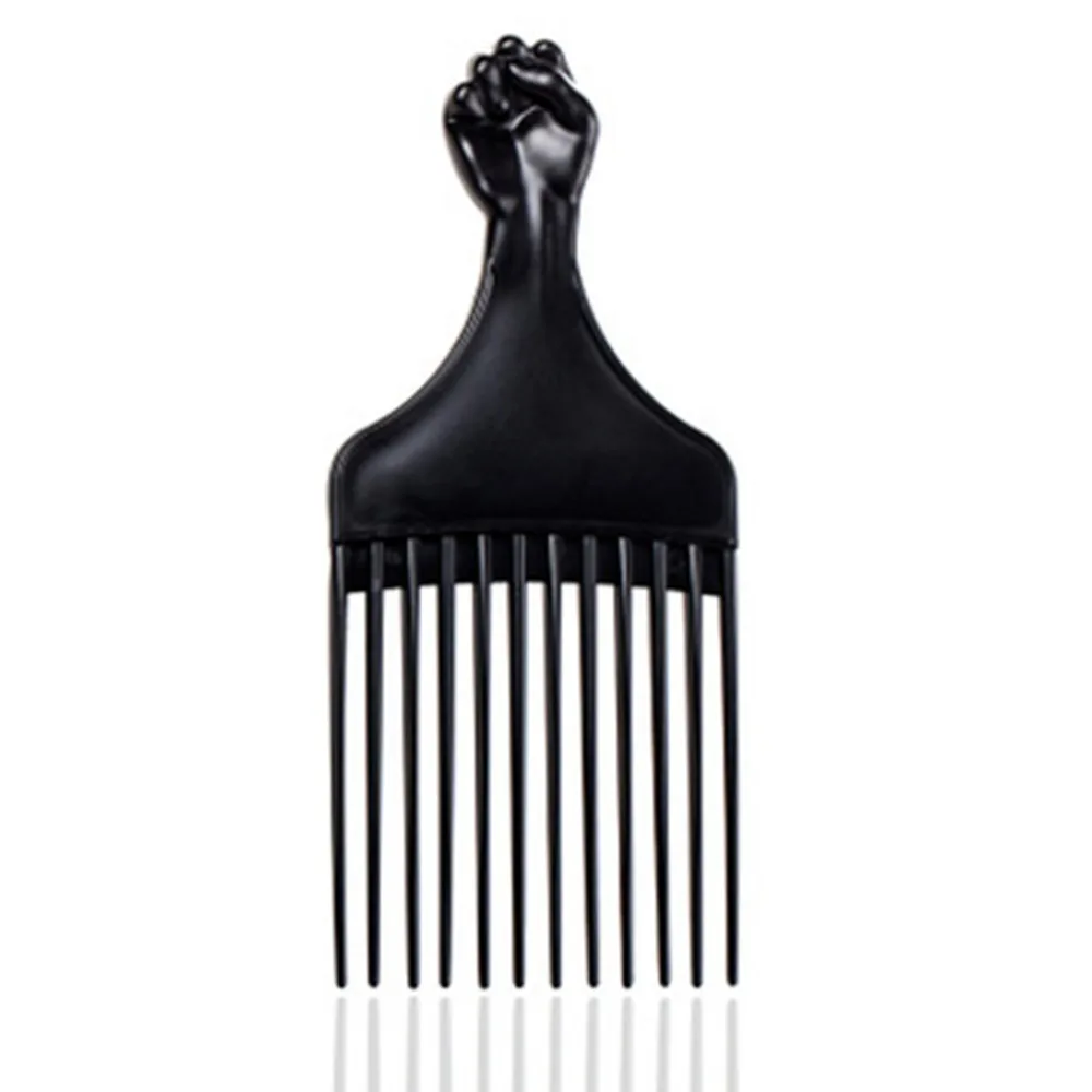 

New Black Pocket Plastic Comb Natural Super Narrow Tooth Combs No Static Lice Beard Comb Hair Styling