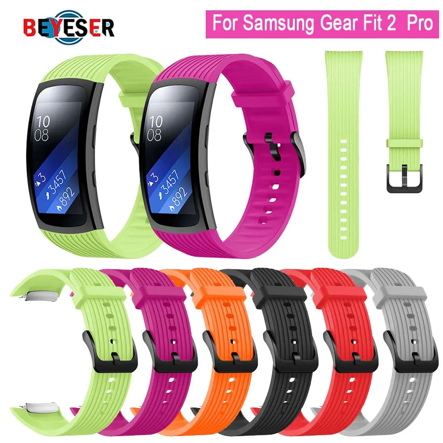 

Sport Watch band For Samsung Gear Fit2 Pro Luxury Silicone Watchbands For Samsung Gear Fit 2 SM-R360 Bracelet Wristband Strap