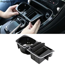 Новейший стиль, Центральный держатель для телефона с чашкой для воды, коробка для хранения для Mercedes Benz C class W205 GLC Class X253 E Class W213 E200 E300l