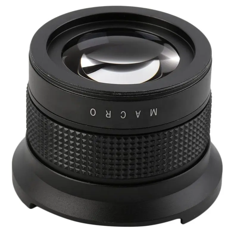 JINTU 52 мм 0.35x HD Pro Макросъемка эффект «рыбий глаз» Широкий формат объектива для Nikon D5500 D5600 D7500 D7200 D5200 D5300 D90 D3400 D3500 D60 Камера