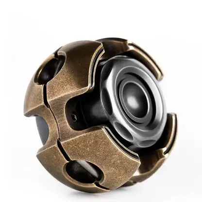 

Steady titanium alloy brass Zirconium alloy EDC Hand Spinner Fingertip Gyroscope Gaorun Bearing