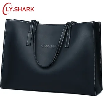 

LY.SHARK Luxury Handbags Women Bags Designer Ladies Genuine Leather Bags Shoulder Bags Large Capacity Tote Bags Top-handle Purse
