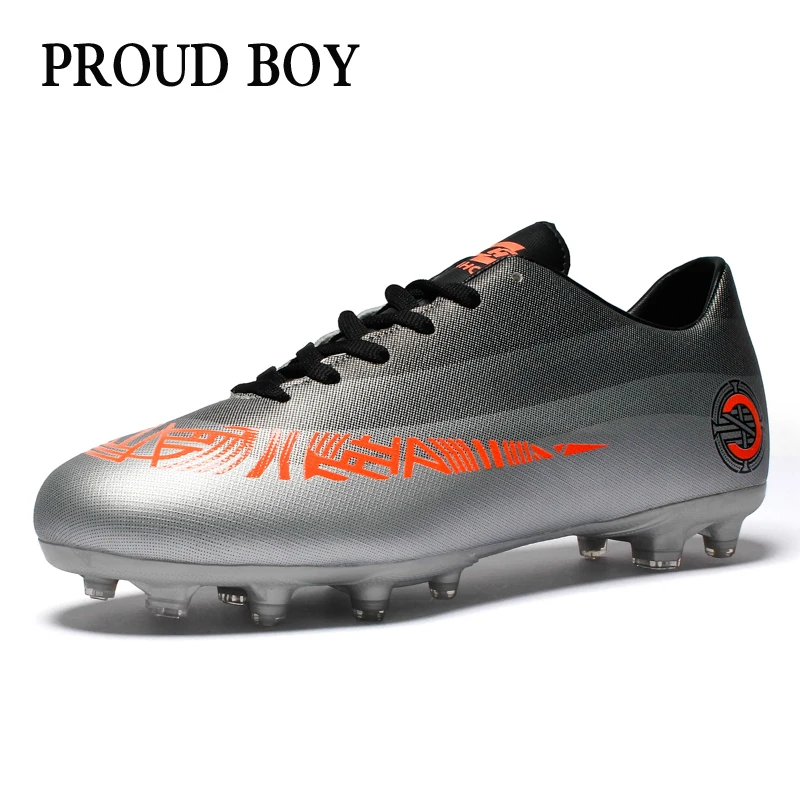 Cleats futsal football boots outdoor lawn long spikes football Shoes