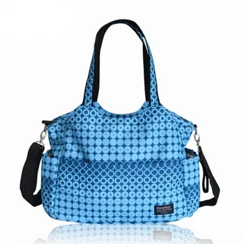 

Baby diaper nappy mummy mother maternity bag multi-purpose round grain waterproof multifunction package to be produced bulk bag