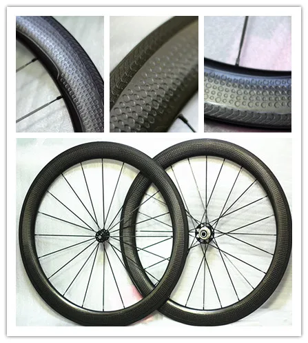 

20%Off Special Brake Surface Dimple Aerodynamic Carbon Wheels 2 Year Warranty 58mm Tubeless Road Bike Carbon Wheel